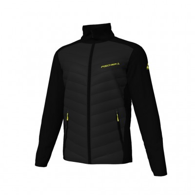 KURTKA HYBRYDOWA FISCHER LEOGANG II BLACK HYBRID LAYER JACKET 2024